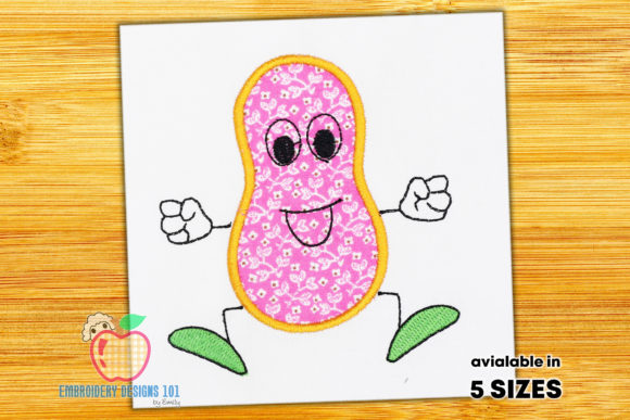 A Peanut Made As the Cartoon Applique Review
