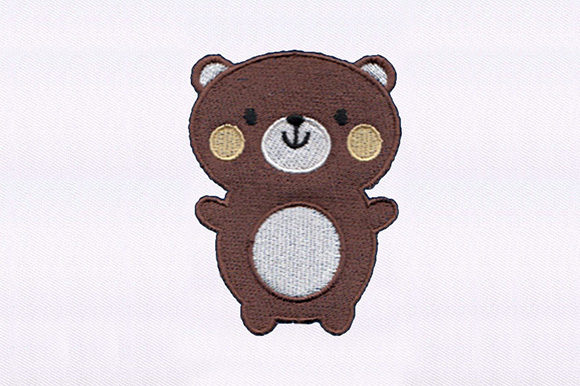 Brown Teddy Beer: An Embroidery Design Review