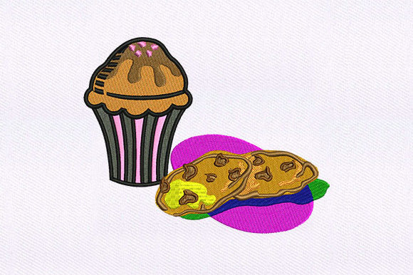 Cupcake and Cookies: A Holiday Embroidery Review