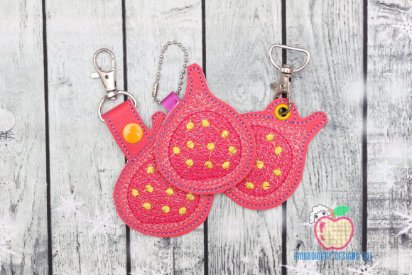 Fig Fruit Keyfob Keychain ITH: A Seasonal Review