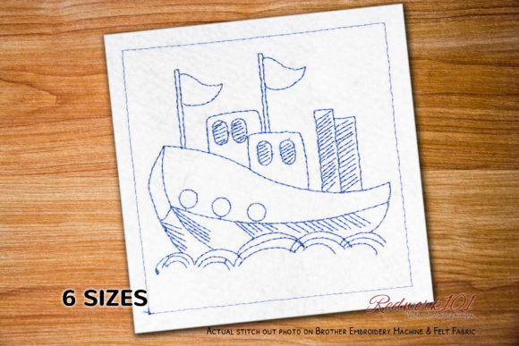 Fishing Boat Lineart: An Embroidery Seller’s Review