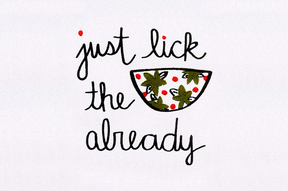 Just Lick Already: A Designer's Embroidery Review