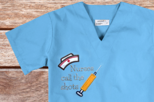 Nurses Call the Shots Applique: Holiday Design Review
