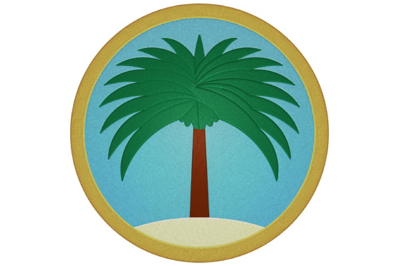 Palm Tree Landscape: An Embroidery Designer’s Review