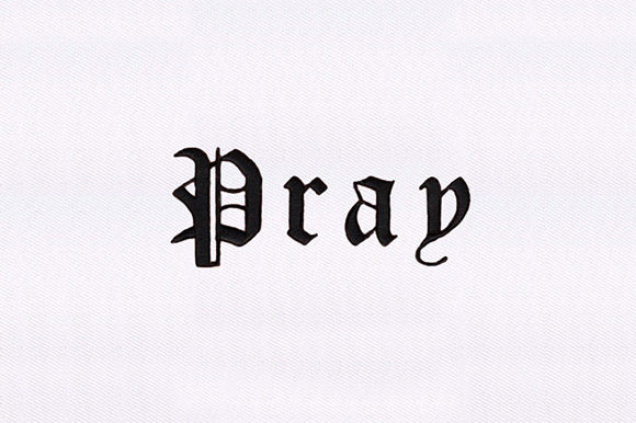 Positive Pray: A Craft Fair Embroidery Review