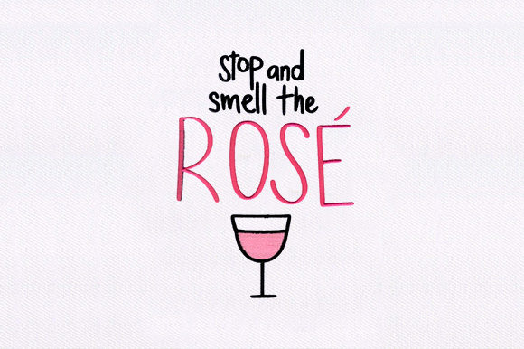 Stop Smell the Rose: A Craft Fair Embroidery Review