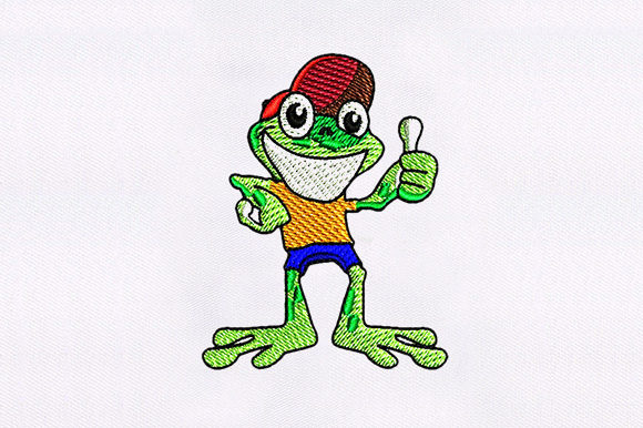 Thumbs Up Frog Cartoon: A Craft Fair Seller Review