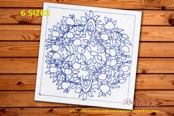 Tree Pattern: A Designer’s Stitch-Out Review
